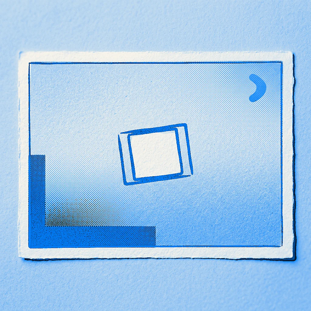Duotone portfolio tile texture